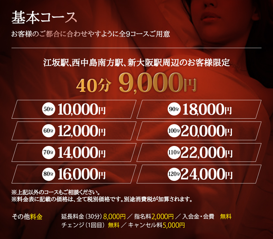 ＜ 不倫願望 ＞基本コース